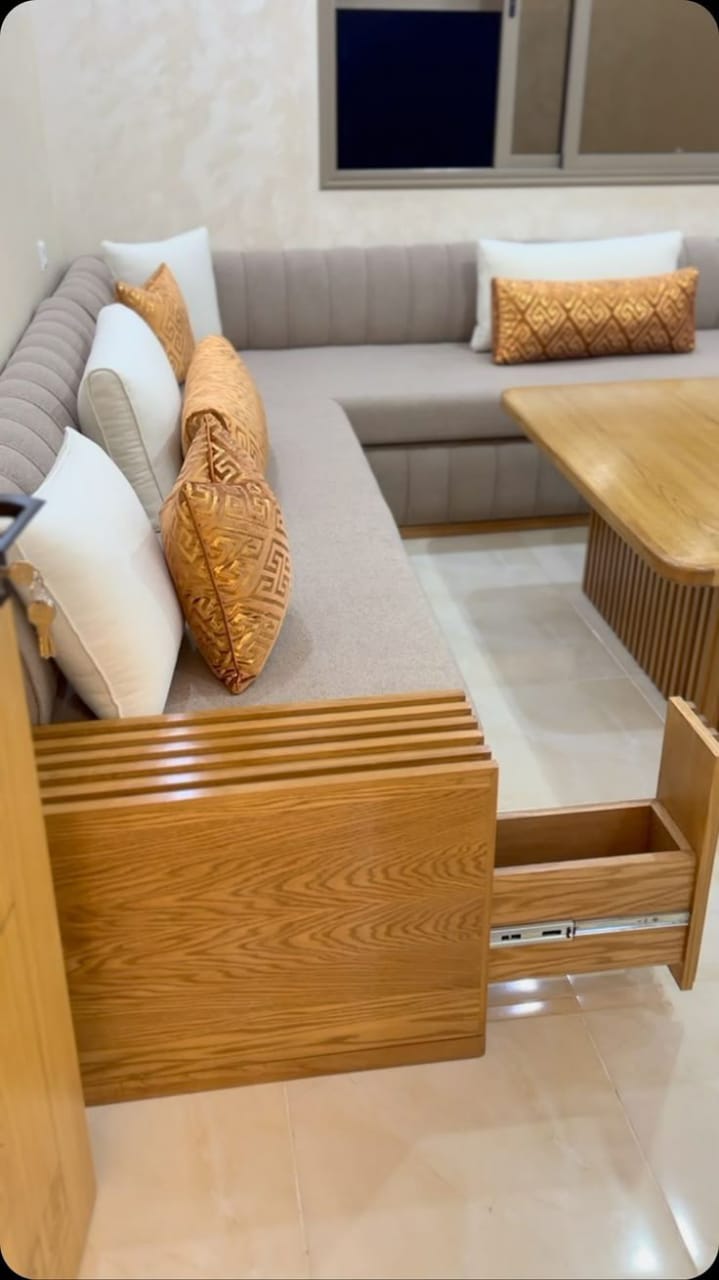 Lit coffre avec tête de lit Mantes — DLM Design